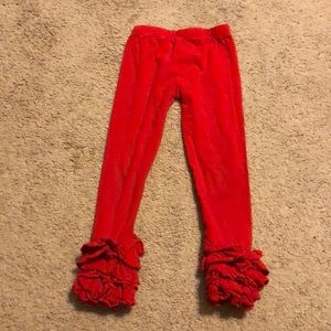 Ruffle leggings
